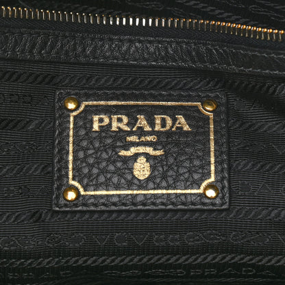 Prada Vitello Daino Tote Black 5 of 12