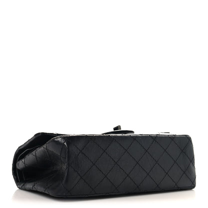 Chanel Aged Calfskin Quilted 2.55 Reissue 225 Flap So Black 4 of 10