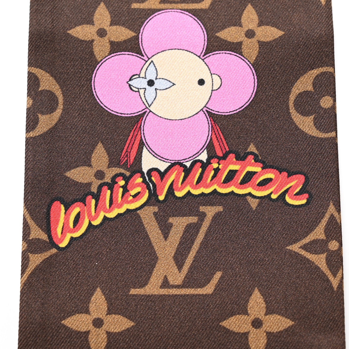 Silk Monogram 2021 London Christmas Animation Bandeau Marron