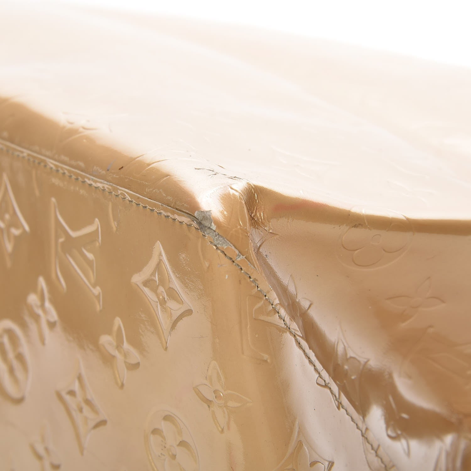 Louis Vuitton Vernis Reade GM Beige 8 of 11