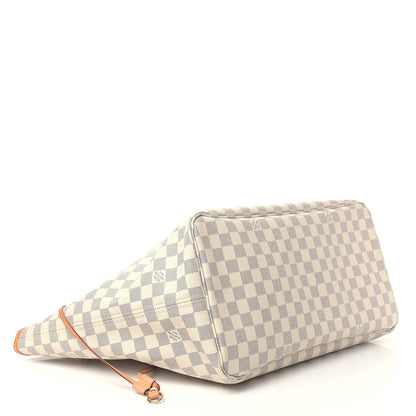Louis Vuitton Damier Azur Neo Neverfull GM Rose Ballerine 3 of 4