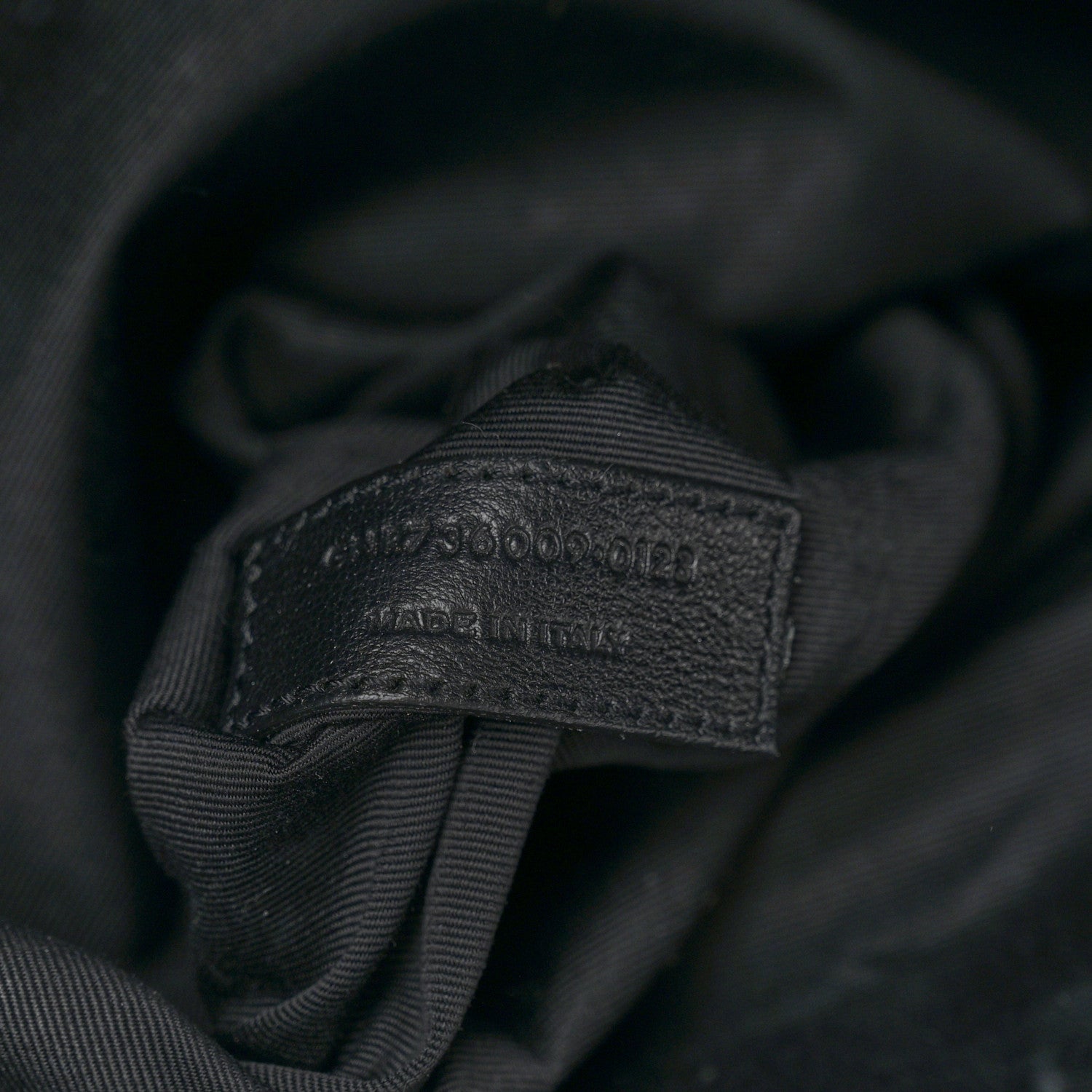 Saint Laurent Calfskin Quilted ES Giant Travel Bag Black 7 of 13