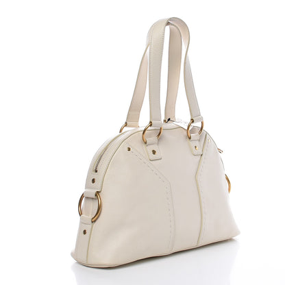Saint Laurent Calfskin Medium Muse Ivory 3 of 12