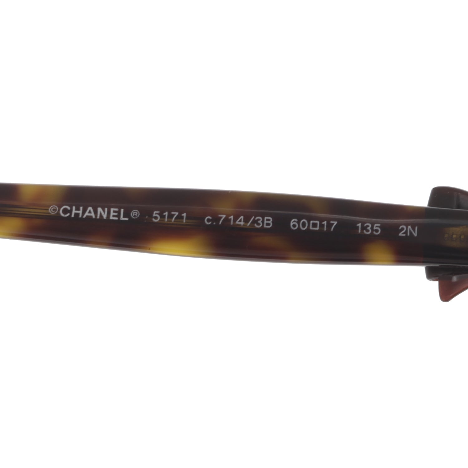 Chanel Acetate CC Bow Sunglasses 5171 Tortoise 6 of 8