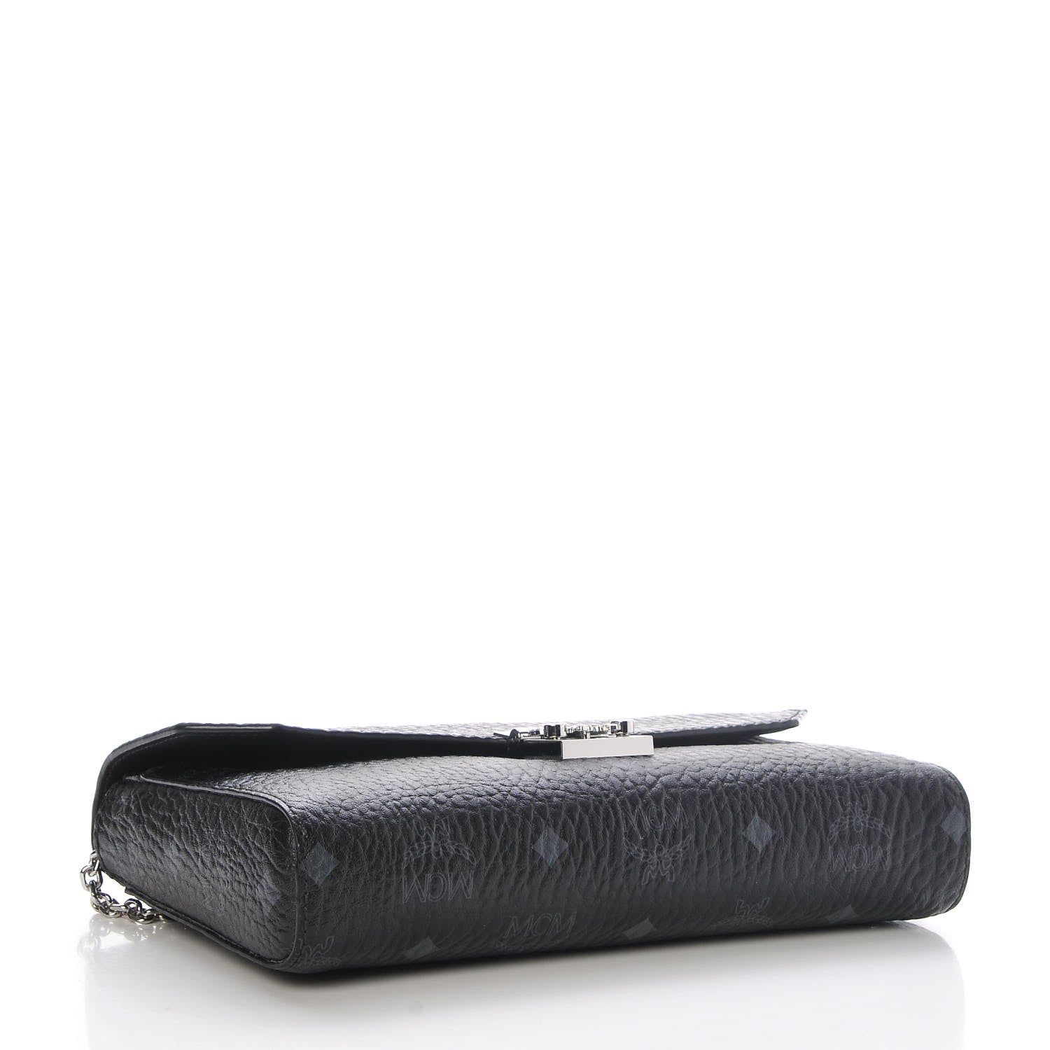 MCM Visetos Small Millie Crossbody Bag Black 4 of 8