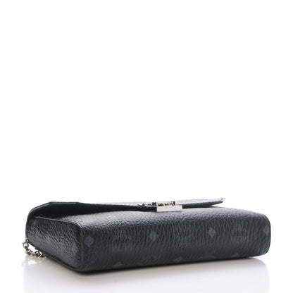 MCM Visetos Small Millie Crossbody Bag Black 4 of 8