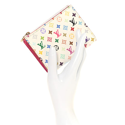Louis Vuitton LV X TM Monogram Multicolor Lisa Wallet White 2 of 8