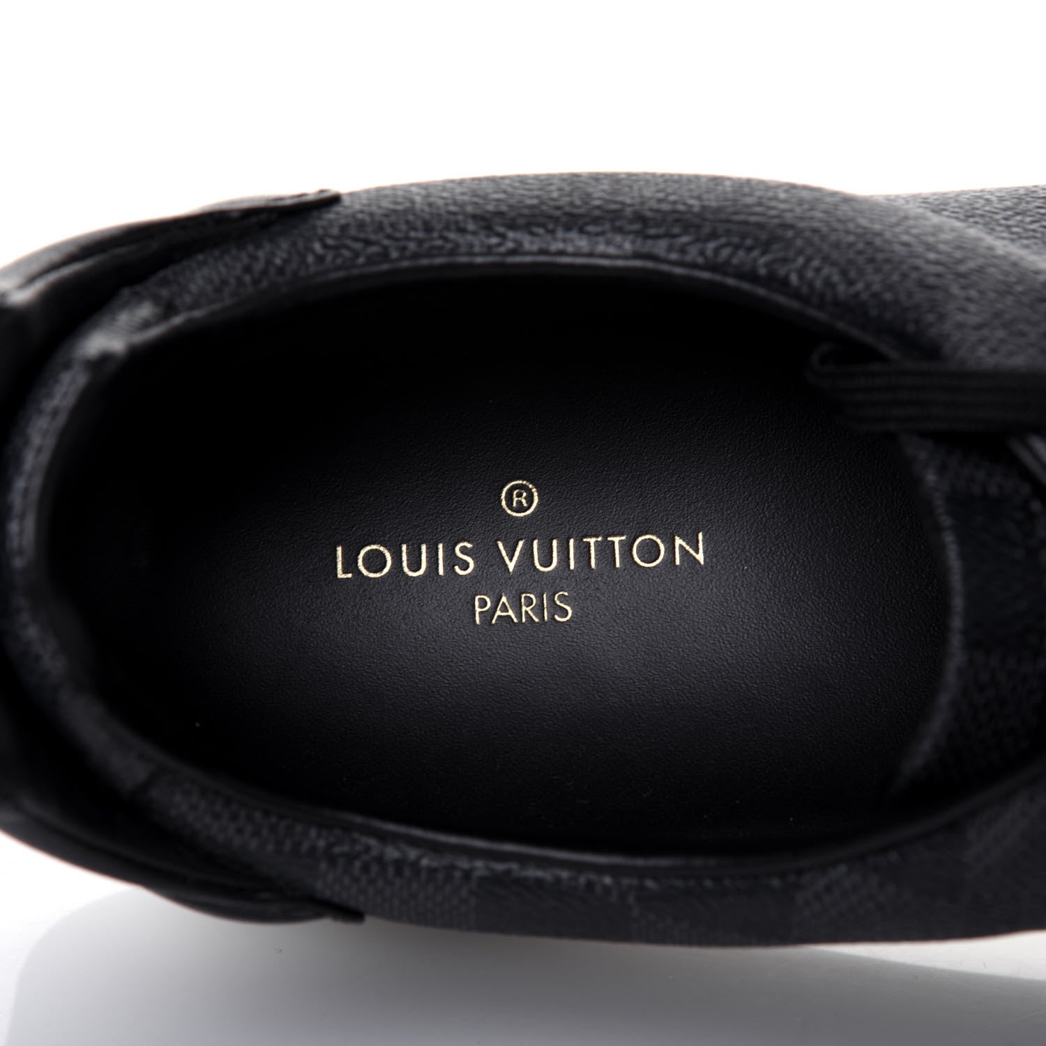 Louis Vuitton Calfskin Damier Graphite Frontrow Sneakers 8 7 of 13