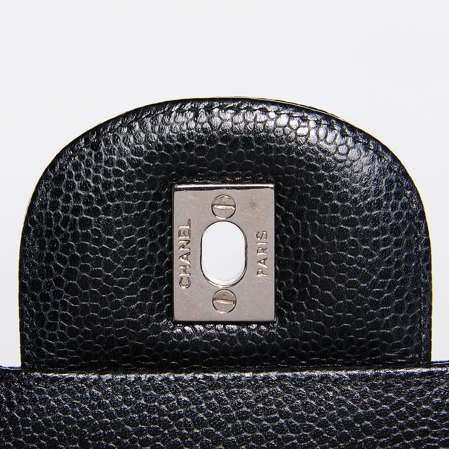 Caviar Quilted Maxi Single Flap Black