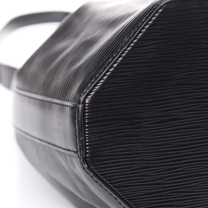 Louis Vuitton Epi Sac D'Epaule GM Black 6 of 19