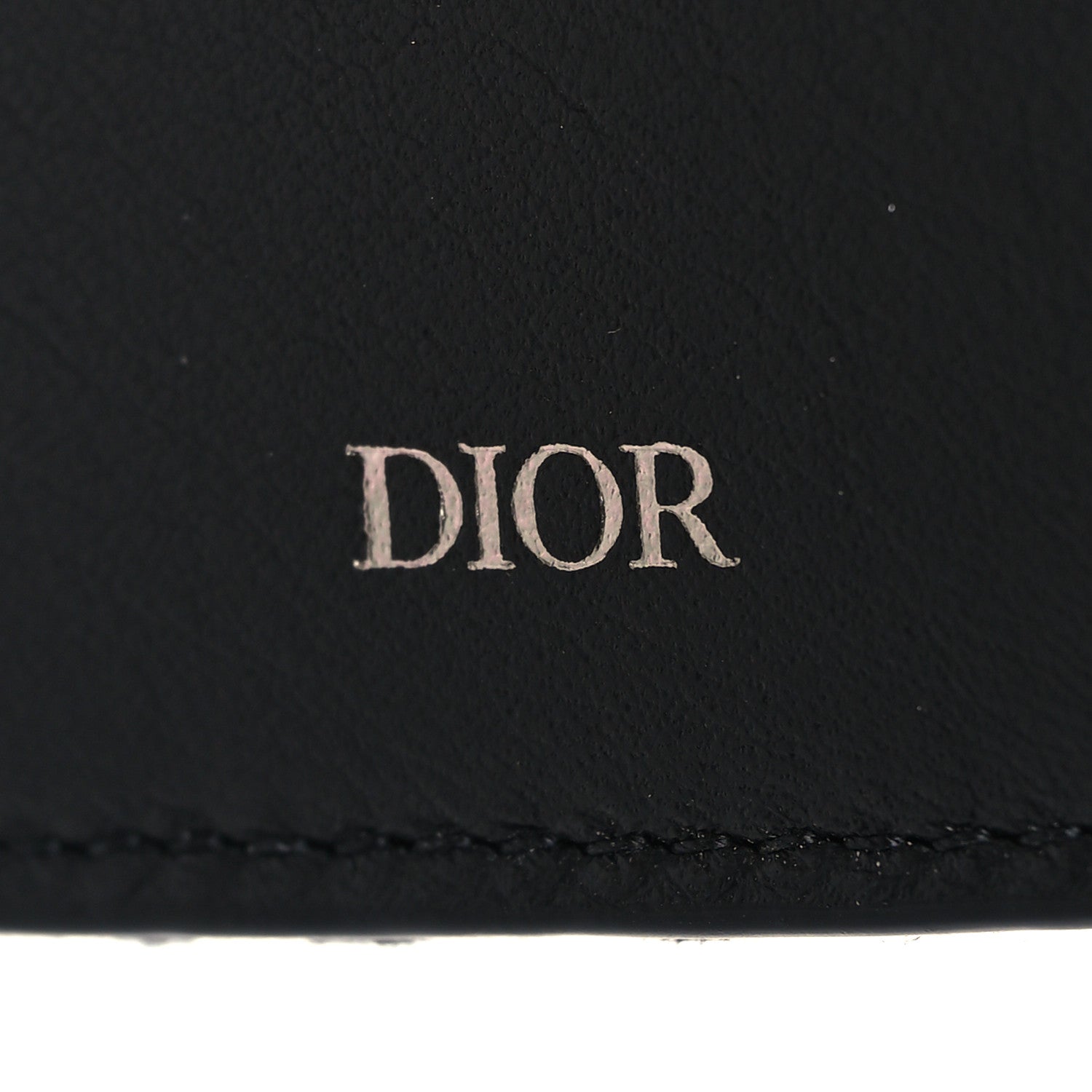Christian Dior Oblique Bi-Fold Card Holder Blue 6 of 8