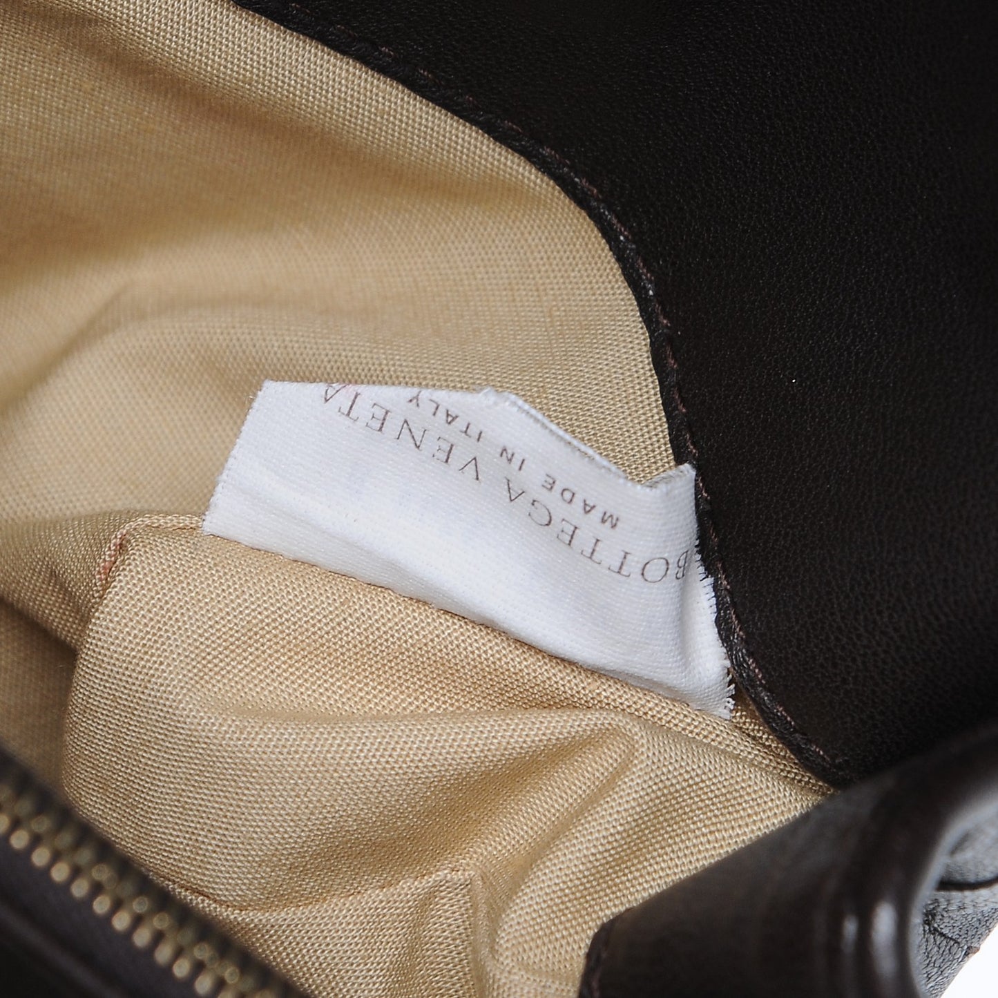 Nappa Intrecciato Cosmetic Case Ebano