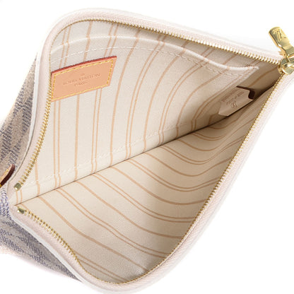 Louis Vuitton Damier Azur Neverfull MM GM Pochette 4 of 8