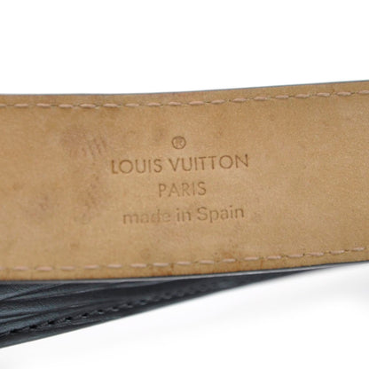 Louis Vuitton Epi Initiales Belt 80 32 Black 2 of 5