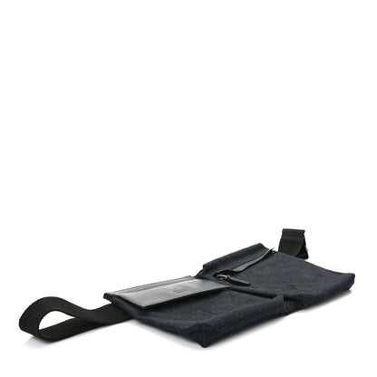 Gucci GG Monogram Double Pocket Belt Bag Black 4 of 13