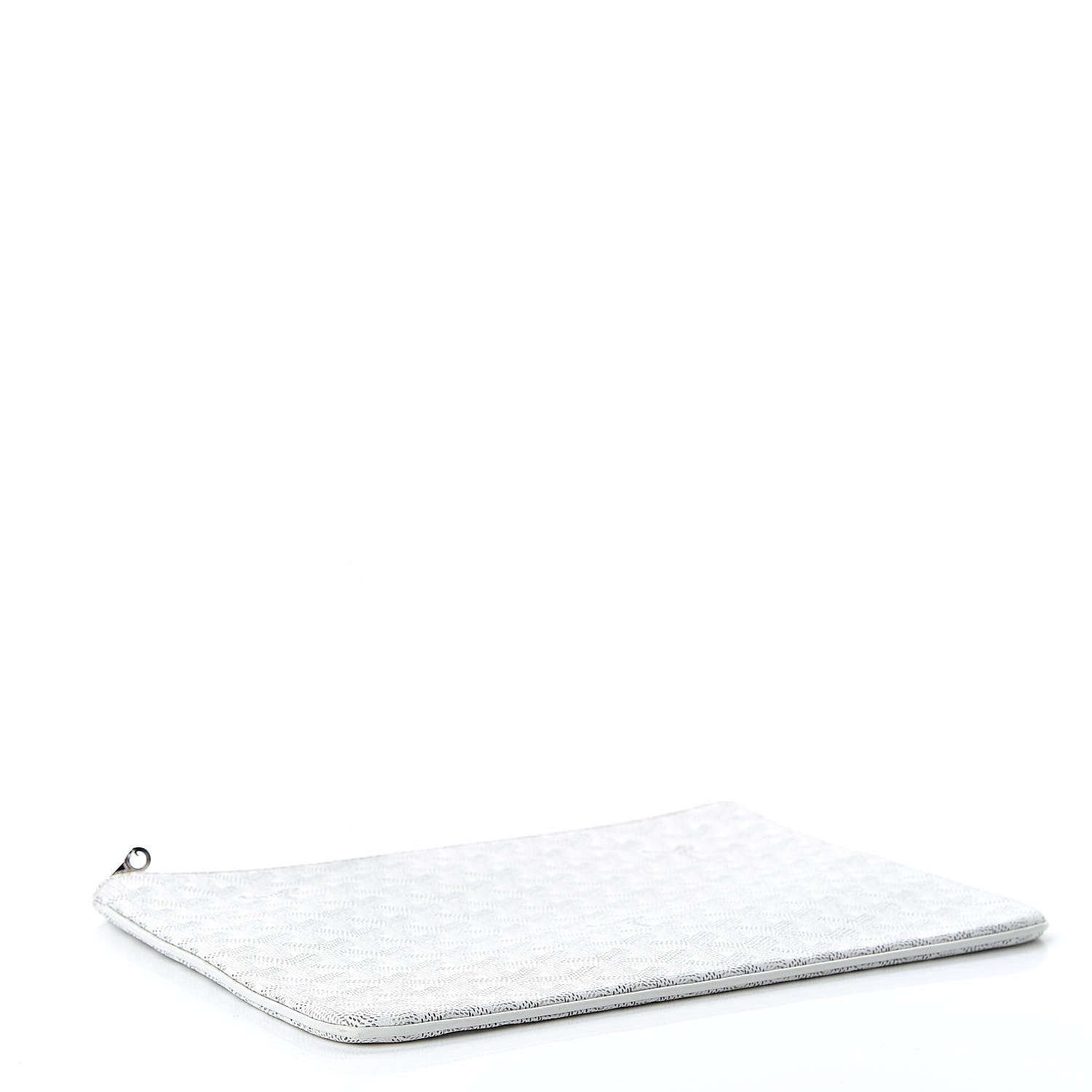 Goyard Goyardine Senat Pochette MM White 4 of 8
