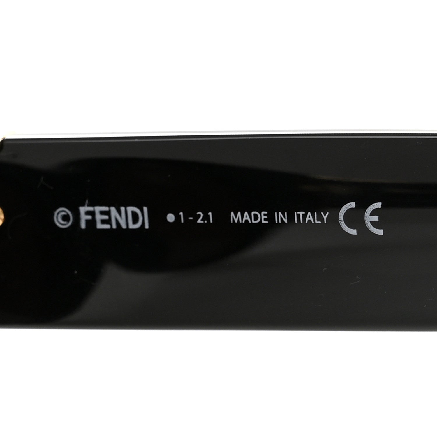 Fendi Geometric Sunglasses FE40035I Black 5 of 7
