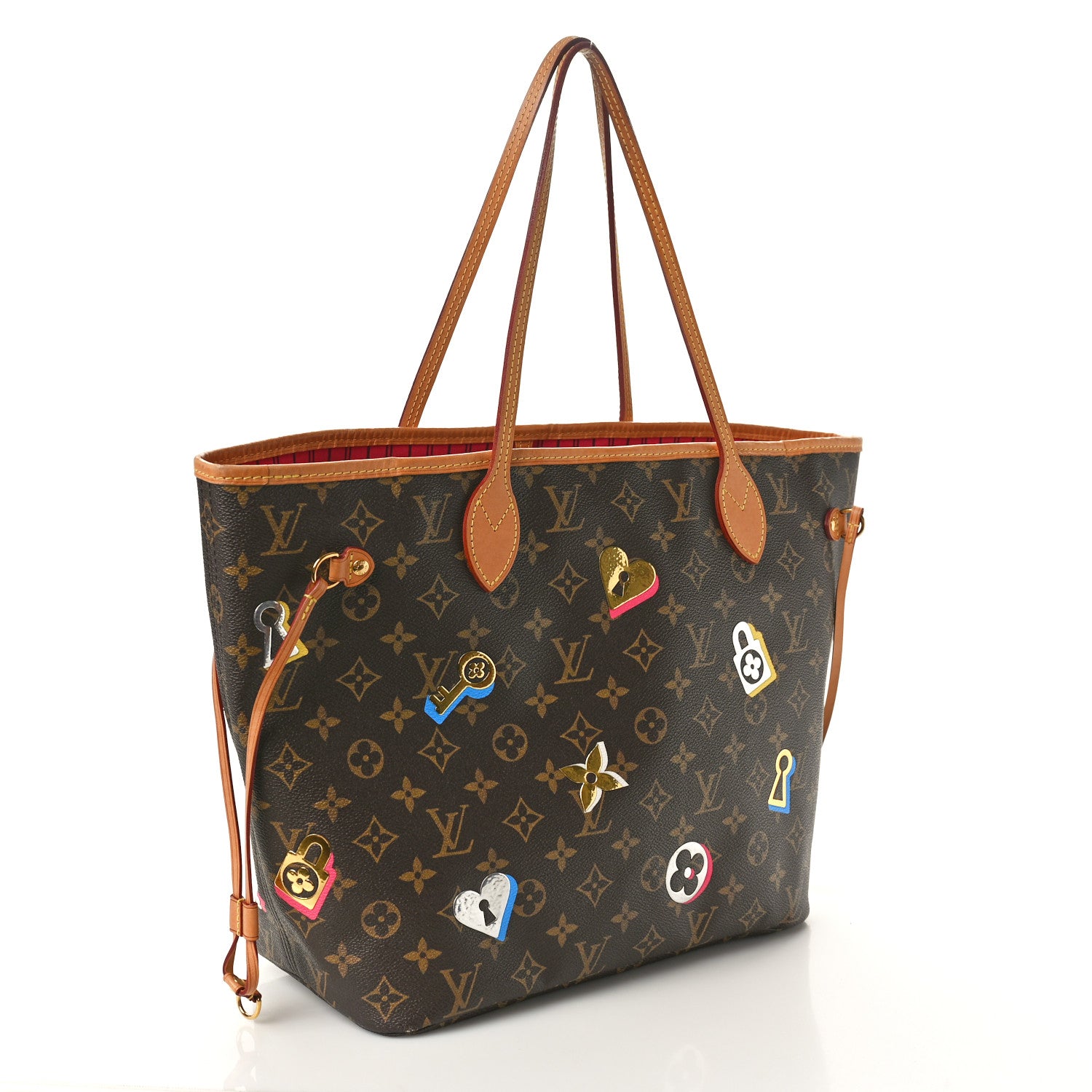 Louis Vuitton Monogram Love Locks Neo Neverfull MM 4 of 9