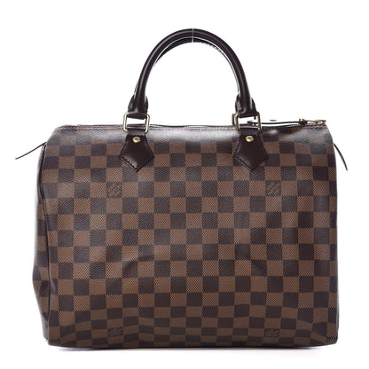 Louis Vuitton Damier Ebene Speedy 30 1 of 8