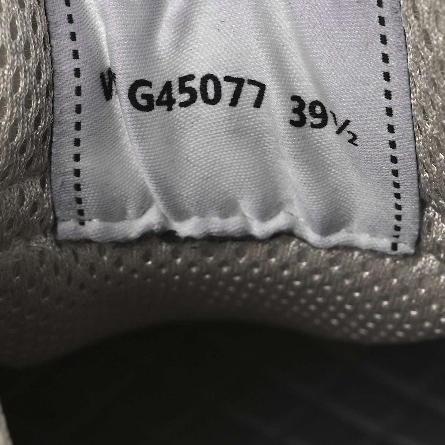 Chanel Fabric Laminated Calfskin Stretch CC Sneakers 39.5 Ivory White Silver 10 of 15