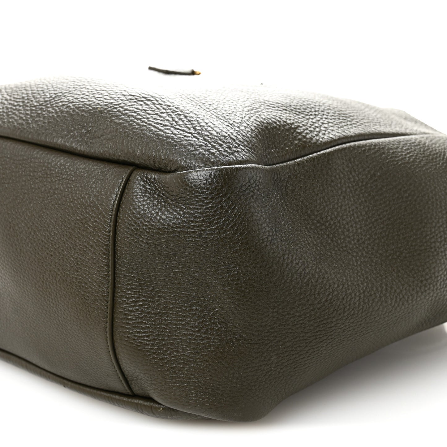 Grained Deerskin Bea Tote Musk