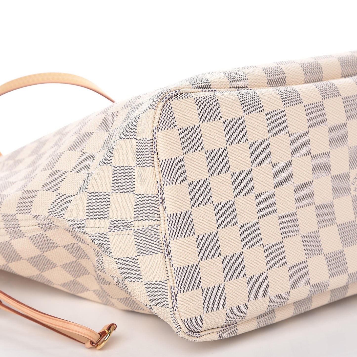 Damier Azur Neo Neverfull MM Rose Ballerine