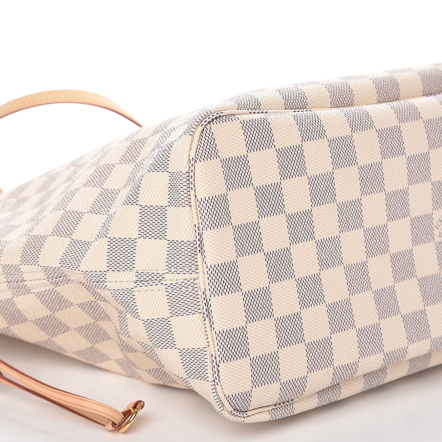 Louis Vuitton Damier Azur Neo Neverfull MM Rose Ballerine 5 of 10