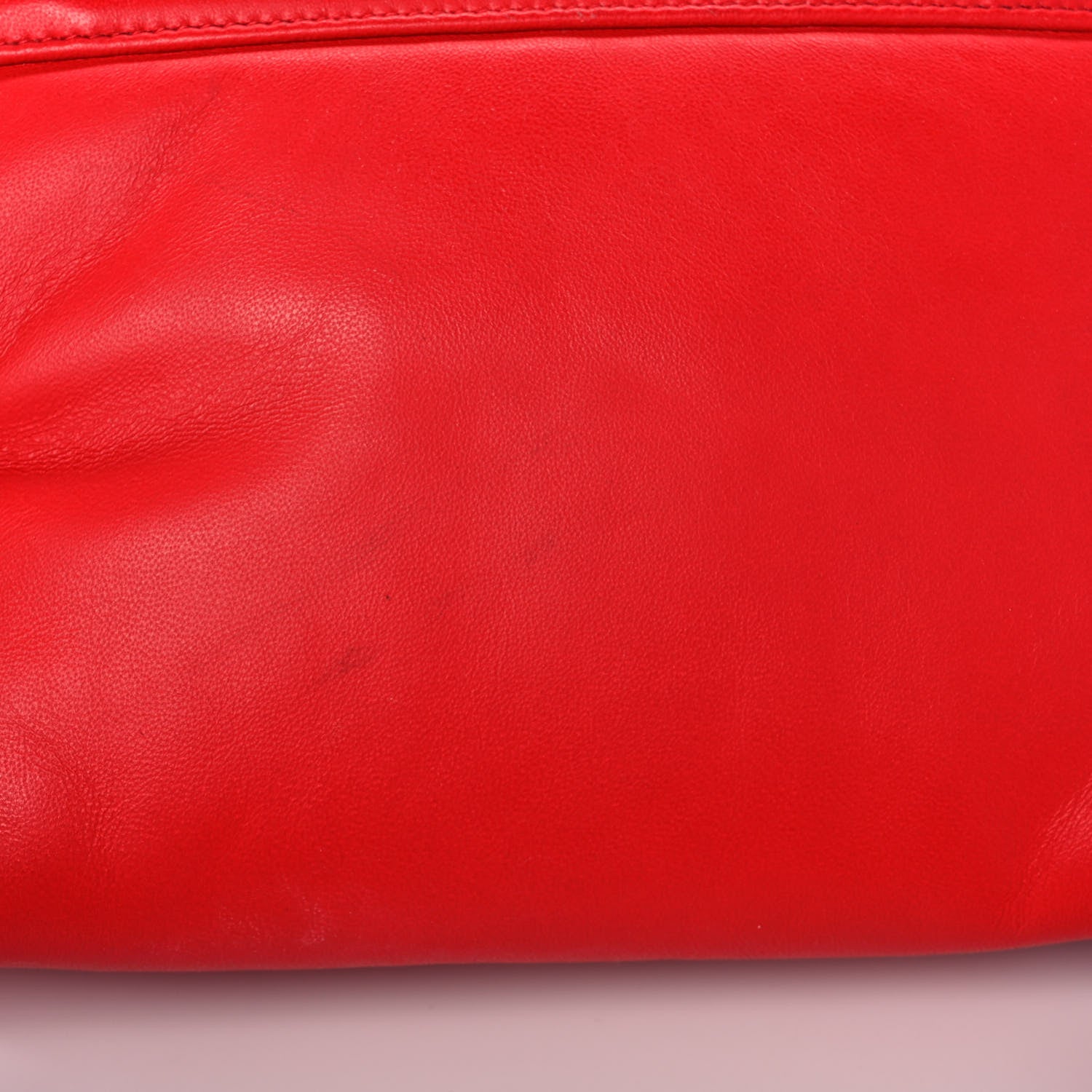 Lanvin Lambskin Sugar Flap Shoulder Bag Red 13 of 16
