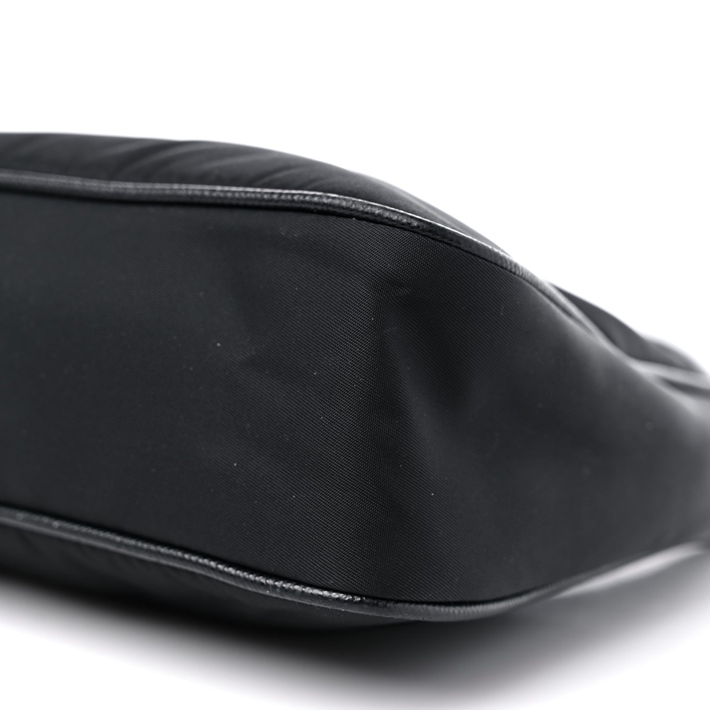 Tessuto Nylon Saffiano Mini Re-Edition 2005 Bag Black