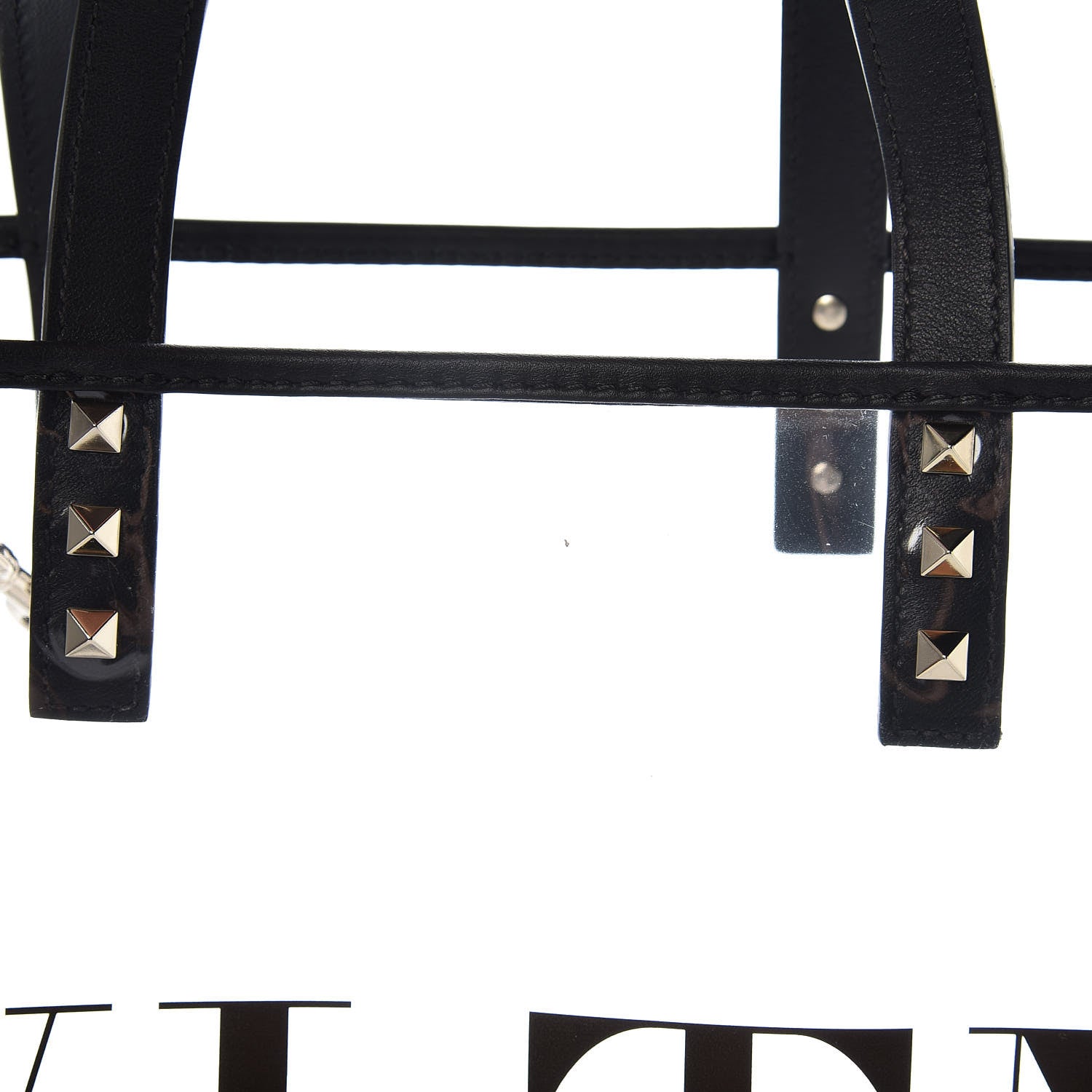 Valentino Garavani Plexy VLTN Shopping Bag Transparent 13 of 13