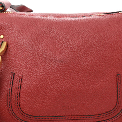 Chloe Calfskin Medium Marcie Satchel Red 14 of 18