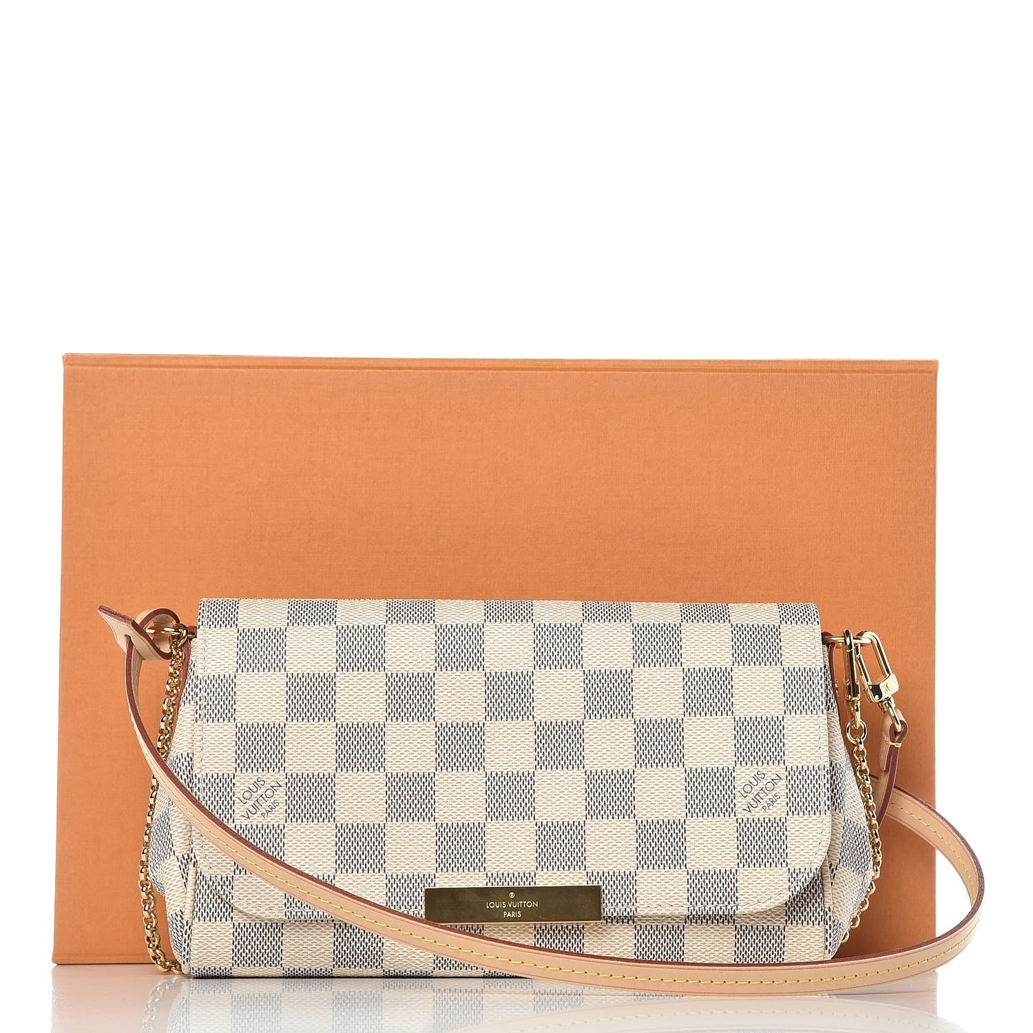 Louis Vuitton Damier Azur Favorite PM 8 of 8