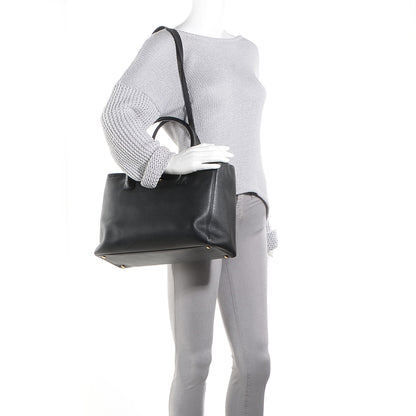 Chanel Calfskin Cerf Executive Shopper Tote Black 2 of 8