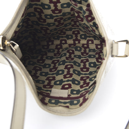 Gucci Guccissima Abbey Messenger Bag Off White 4 of 14