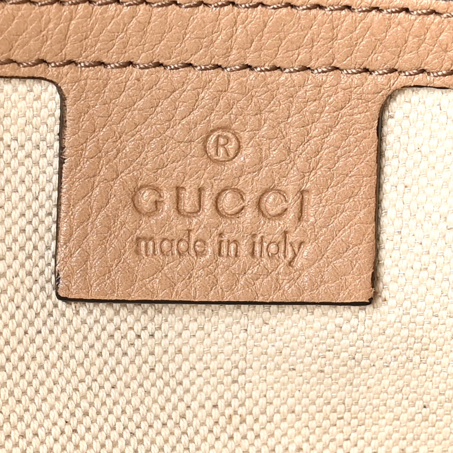 Gucci Monogram Web Medium Rania Top Handle Bag Khaki 6 of 10