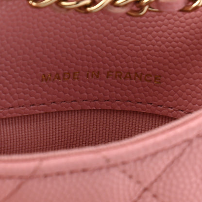 Chanel Caviar Quilted Mini Chain Belt Bag Light Pink 7 of 11