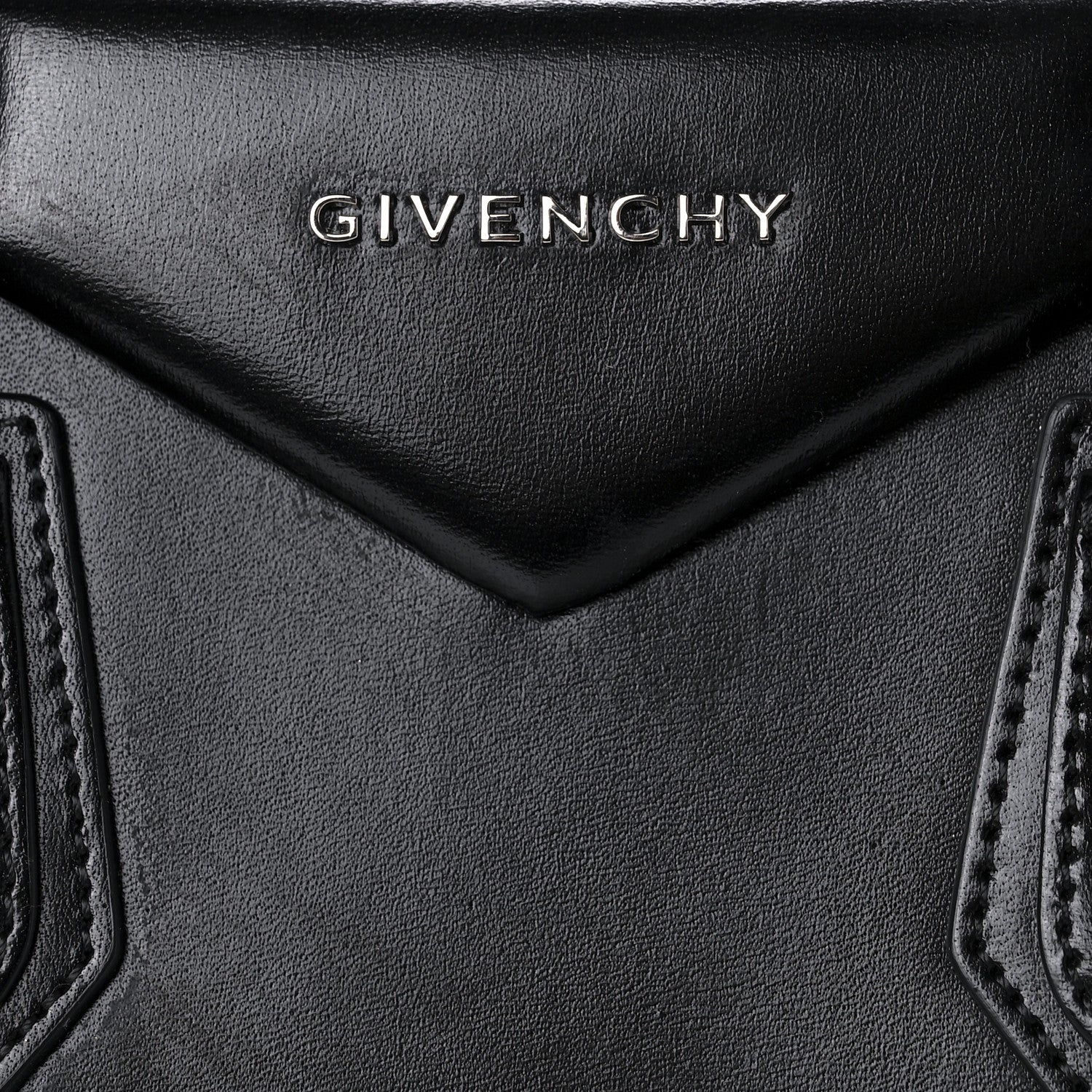 Givenchy Shiny Lord Calfskin Small Antigona Black 8 of 10