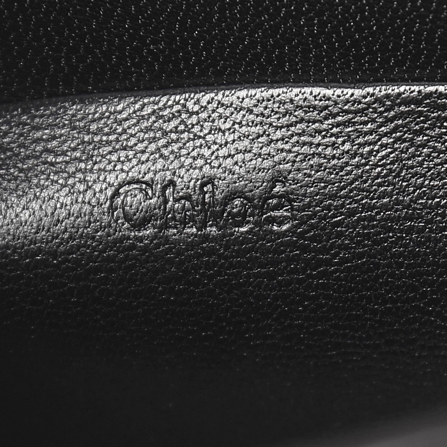 Chloe Calfskin Small Nile Bracelet Minaudiere Bag Black 6 of 9