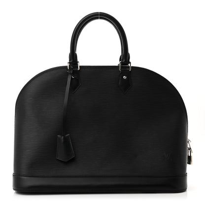 Louis Vuitton LOUIS VUITTON Epi Alma GM Black 1 of 9
