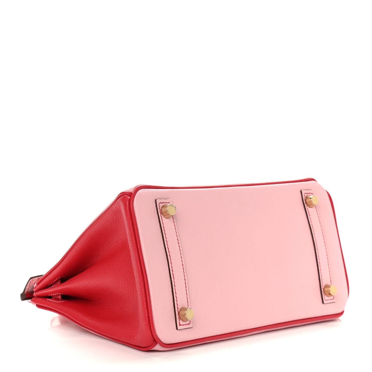 Hermes Chevre Mysore Horseshoe Birkin 25 Rose Sakura Bougainvillea 4 of 10