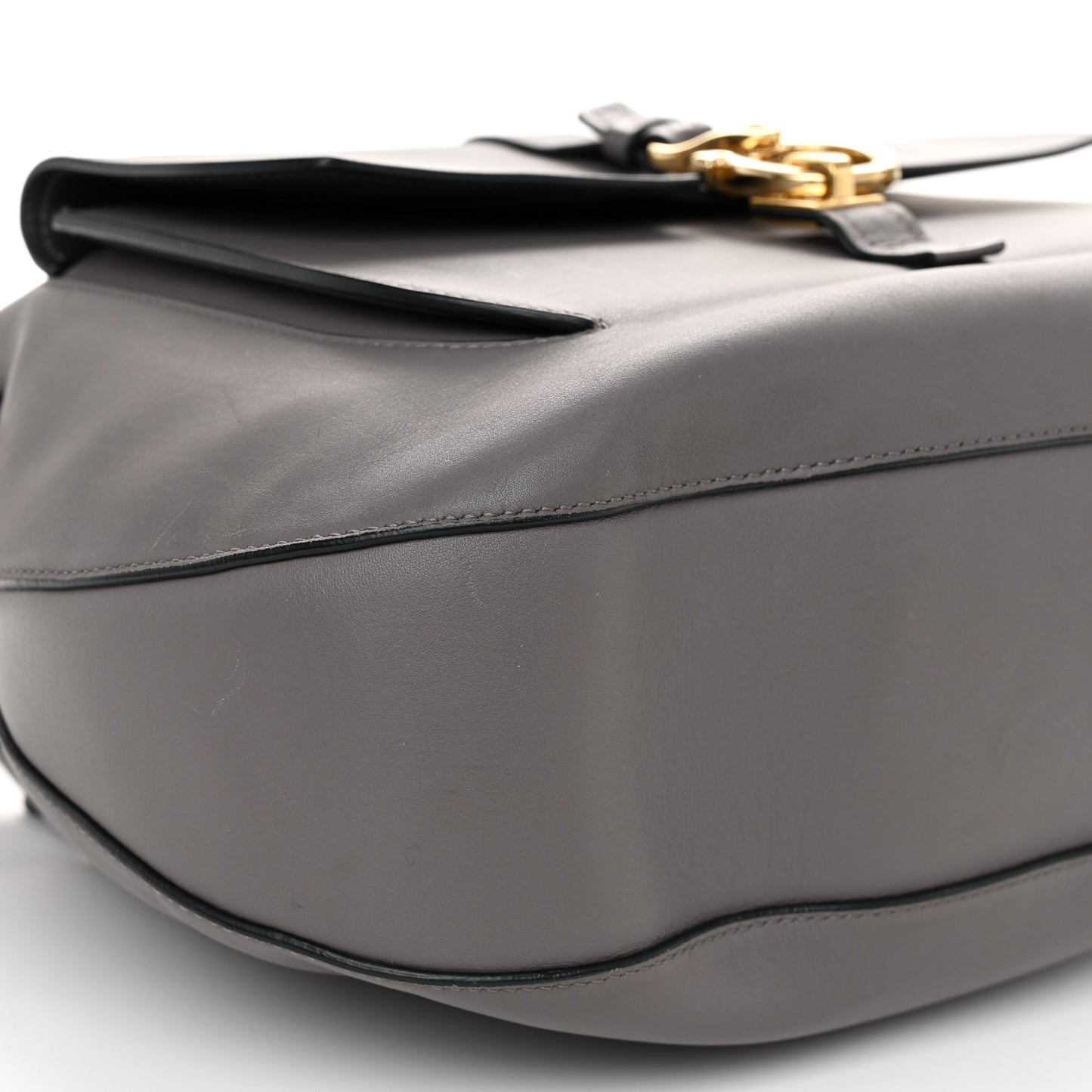 Calfskin Fiona Hobo Grey