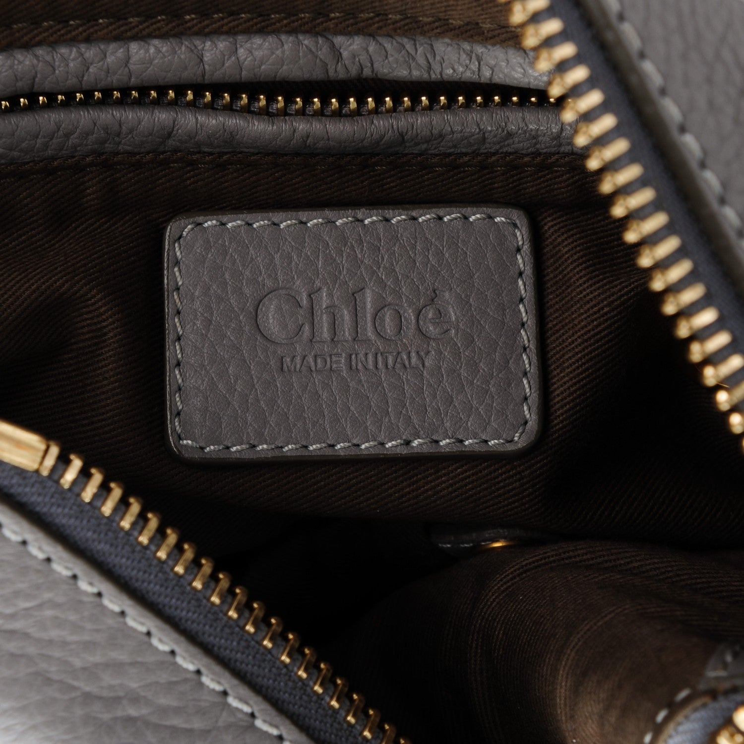 Chloe Calfskin Medium Marcie Satchel Cashmere Grey 6 of 8