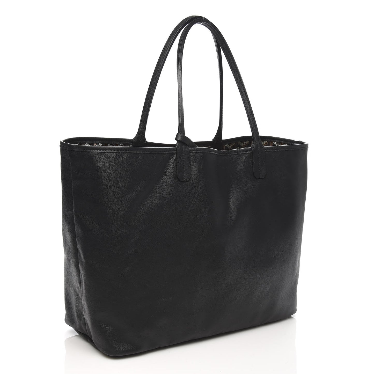 Goyardine Reversible Anjou PM Black