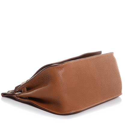 Hermes Taurillon Clemence Jypsiere 28 Gold 5 of 22
