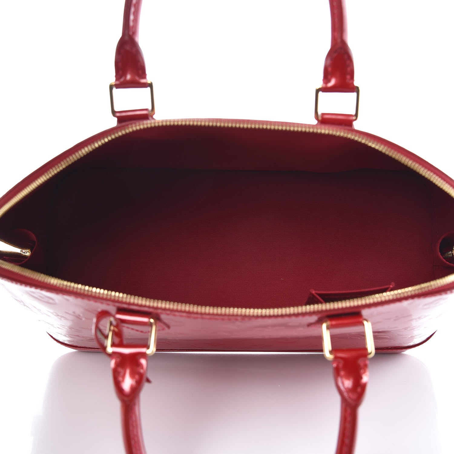 Louis Vuitton Vernis Alma GM Pomme D'Amour 5 of 8