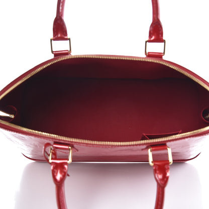 Louis Vuitton Vernis Alma GM Pomme D'Amour 5 of 8