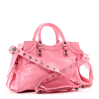 Balenciaga Agneau Arena Neo Cagole City Handbag Sweet Pink 3 of 10