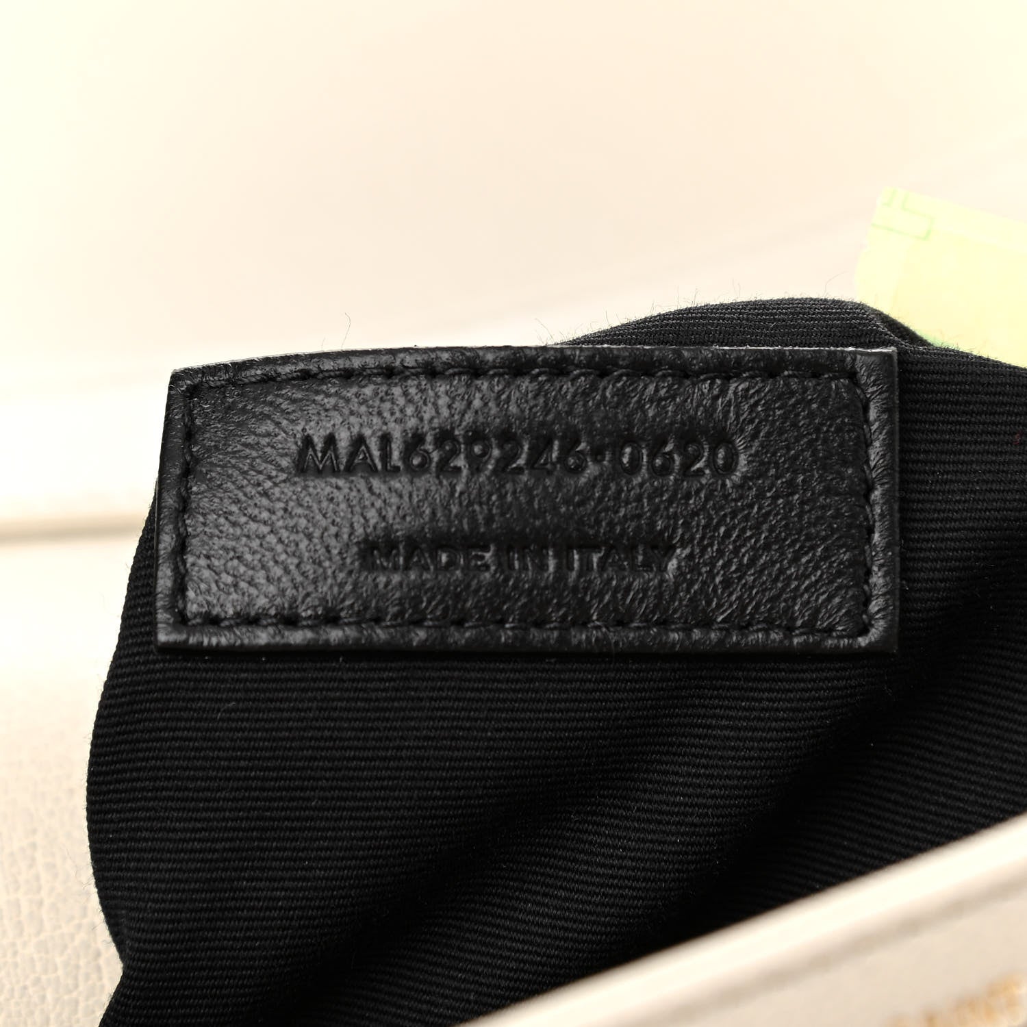 Saint Laurent Lambskin Quilted Mini Becky Chain Bag Crema Soft 9 of 16