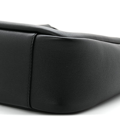 Saint Laurent Grained Calfskin Small Le 5 A 7 Soft Hobo Black 10 of 12