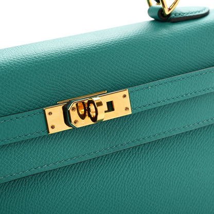 Hermes Epsom Kelly Sellier 25 Vert Verone 11 of 13